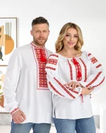 Вишиванки (домоткане полотно біле) "Стефан+Стефанія"