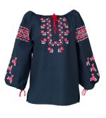 Жіноча вишиванка, штапель - Зображення 4