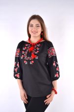 Жіноча вишиванка, штапель - Зображення 2