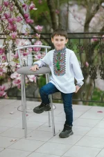 Вишиванка для хлопчиків (домоткане полотно), Франт - Зображення 5