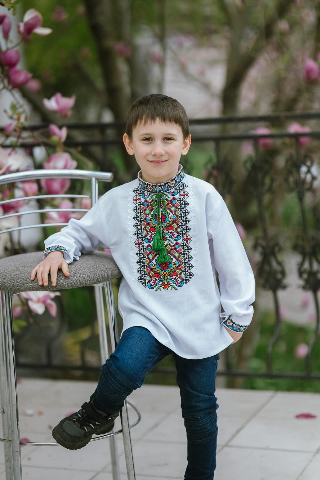 DSC_4895_результат Вишиванка для хлопчиків (домоткане полотно), Франт - Зображення 1